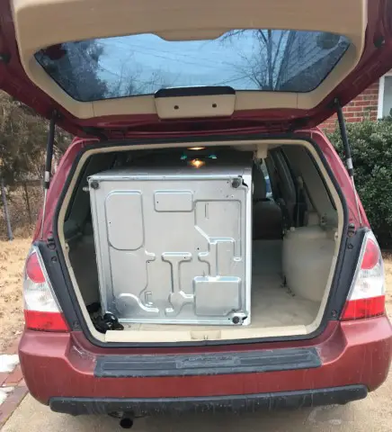 Dishwaser Fit in Subaru Forester Pictures
