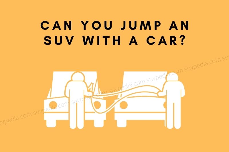 Jump-start an SUV with a Car