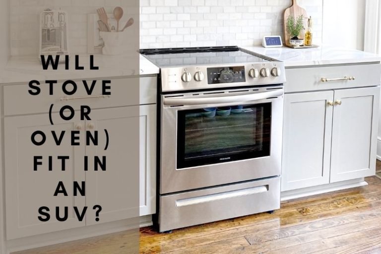 Stove Fit In an SUV Pictures