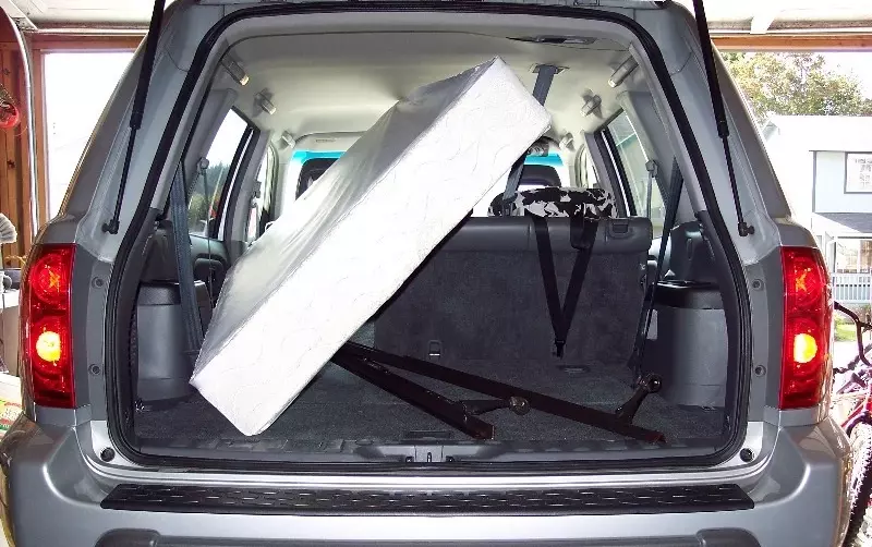 mattress fit in an SUV Pictures