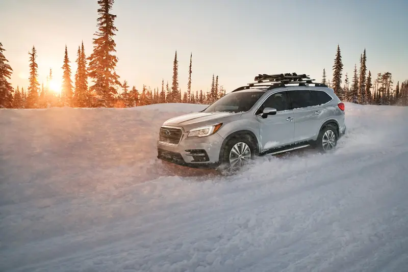 Subaru Ascent in Snow Pictures