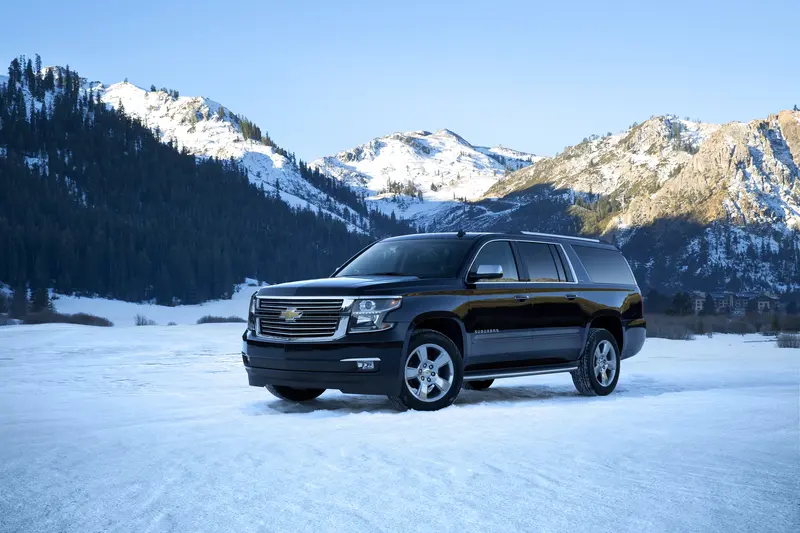 Chevrolet Suburban in Snow