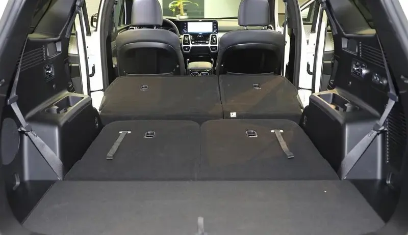 Kia Sorento Folded Down Seat