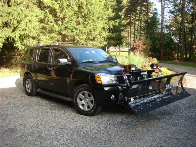 Nissan Armada With Snow Plow Pictures