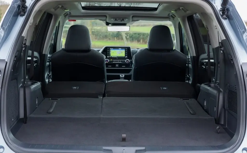 Toyota Highlander Fold Seat For More Cargo Space
