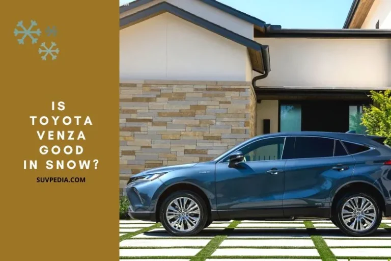Toyota Venza for Snow Driving Pictures