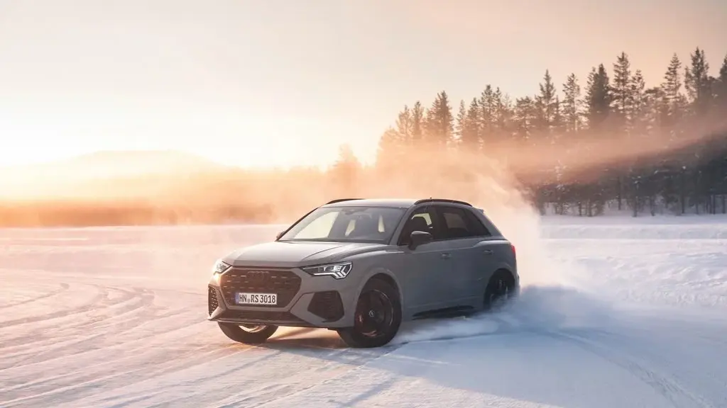 Audi Q3 RS in The Snow