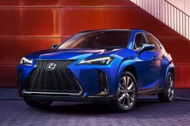 Stunning Lexus UX in Blue Color