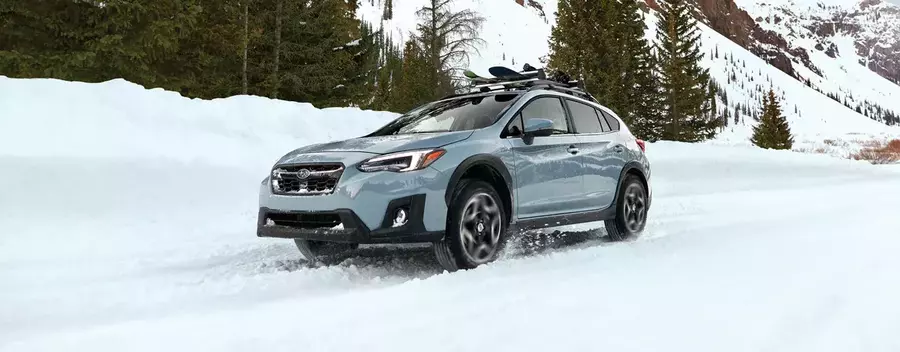 Subaru Crosstrek in Snow 