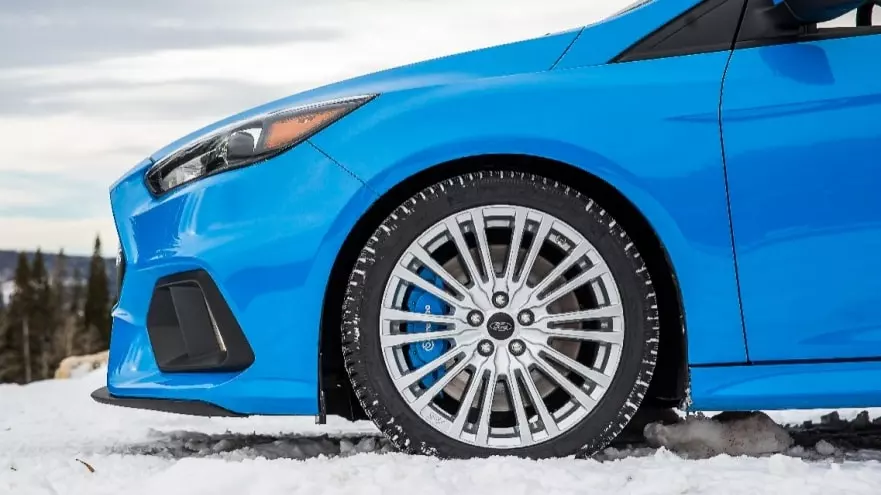 Ford Focus With Snow Tires