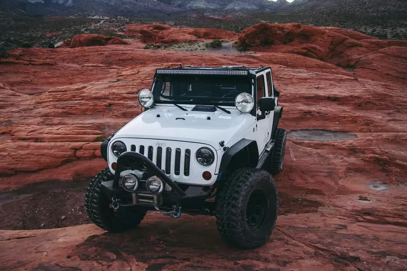 Jeep Wrangler With Off-road and Hunting Mods