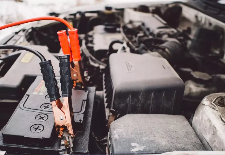 Broken Car Battery