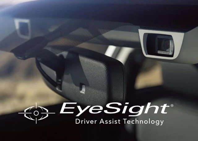 Eyesight Built-in camera on Subaru