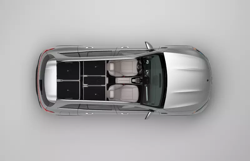 Mercedes-Benz EQB Interior Layout
