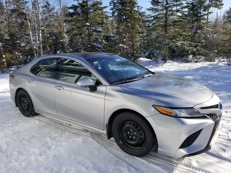 Toyota Camry in Winter