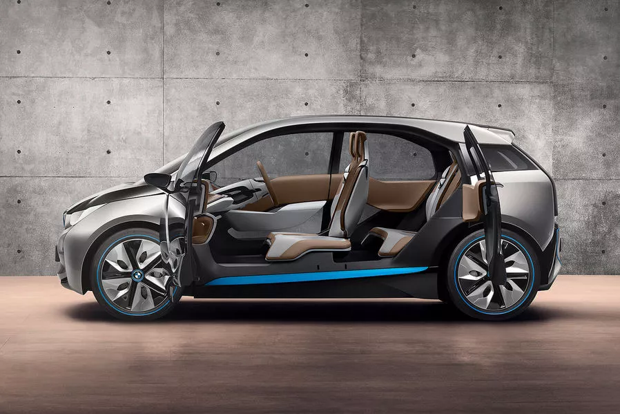 BMW i3 Suicide Doors Open