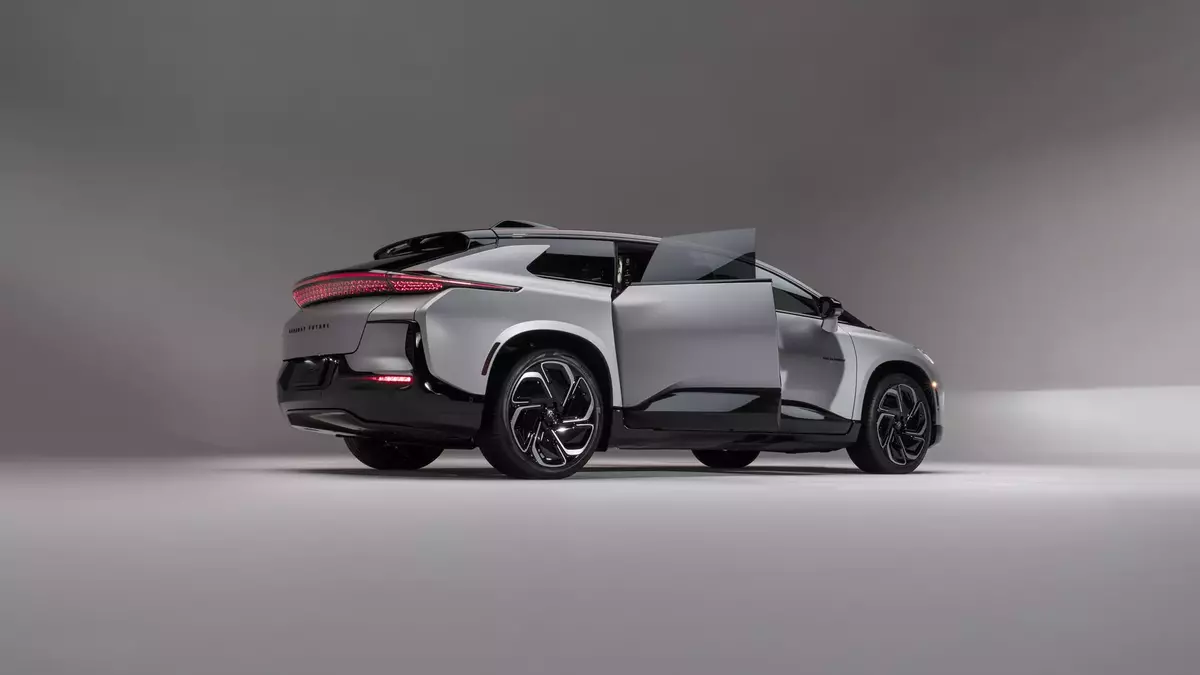 Faraday Future FF91 EV with Suicide Doors