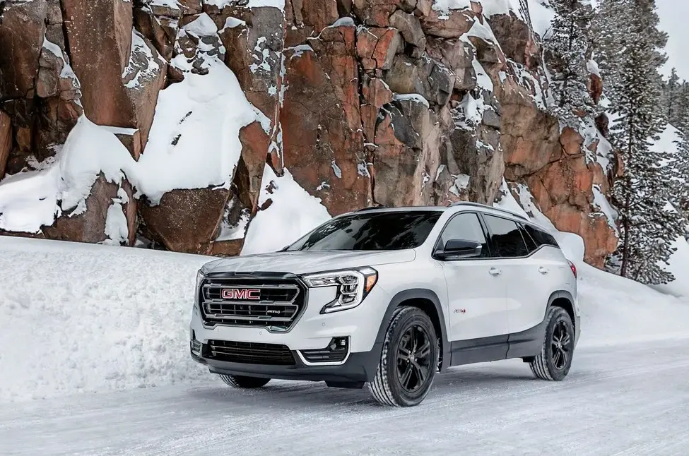 GMC Terrain AT4 In Snow