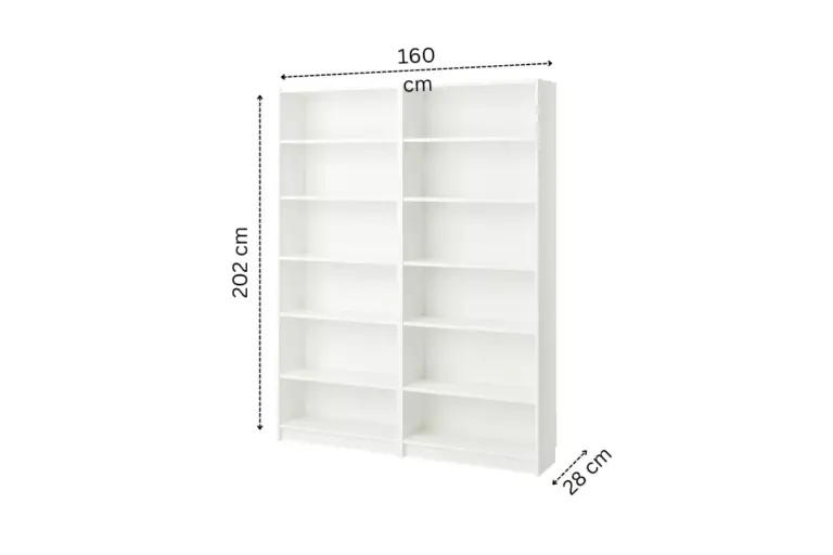 Billy Bookcase Dimension