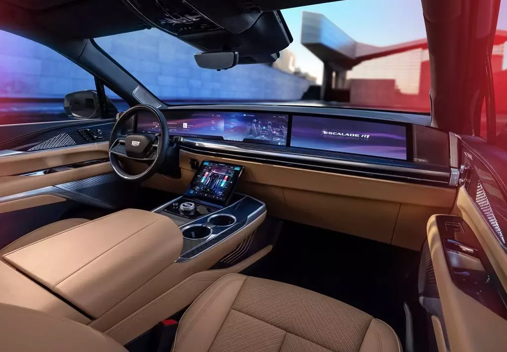Cadillac Escalade with Massive LED Display