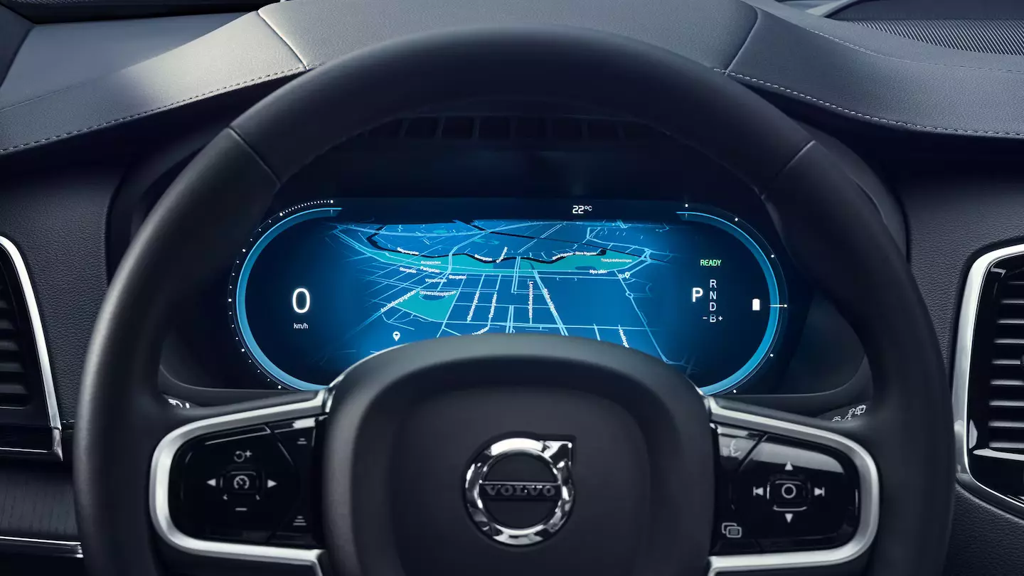 Volvo Digital Speedometer