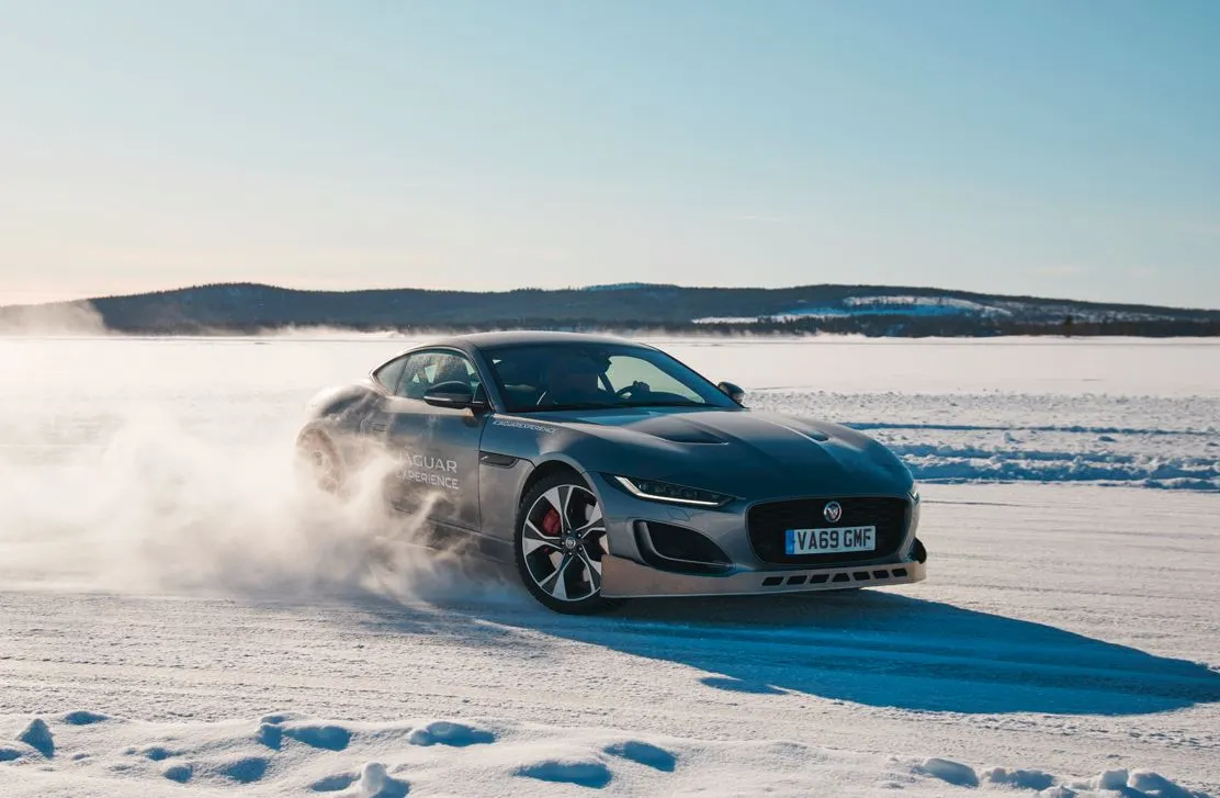 Jaguar F-Type for Snow Driving